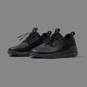 Sleek Black Women's Athletic Shoes